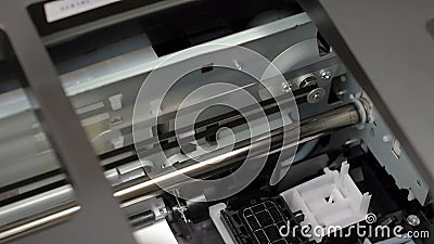 Inkjet drukarki głowa w akci zbiory wideo Inkjet drukarki głowa w akci zbiory wideo