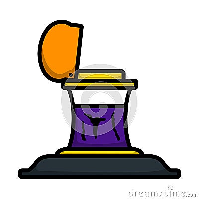 Inkstand Icon Vector Illustration