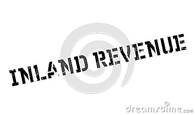 Inland Revenue rubber stamp Vector Illustration