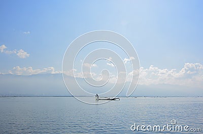 Inle lake Editorial Stock Photo