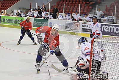 Inline hockey - Pavel Mrna Editorial Stock Photo