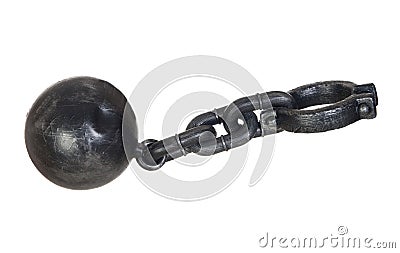 Inmate ball Stock Photo