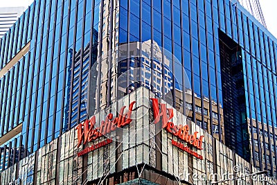 Inner City Shopping Mall, Westfield, Sydney, Australia Editorial Stock Photo