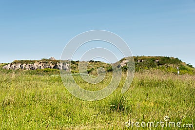 Site of Xanadu in Zhenglan Banner, Xilin Gol, Inner Mongolia, China. It was the summer capital of the Yuan dynasty. Stock Photo