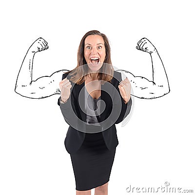 Inner strength Stock Photo