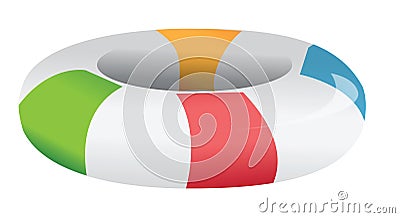 Inner tube Vector Illustration