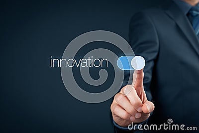 Innovation in business Stock Photo