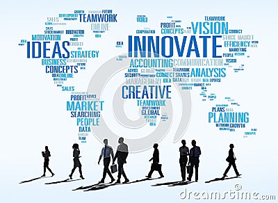 Innovation Inspiration Creativity Ideas Progress Innovate Concep Stock Photo