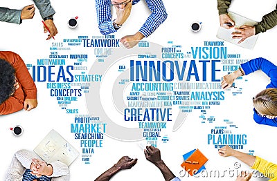 Innovation Inspiration Creativity Ideas Progress Innovate Concep Stock Photo