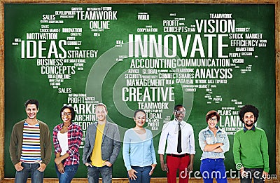 Innovation Inspiration Creativity Ideas Progress Innovate Concept Stock Photo