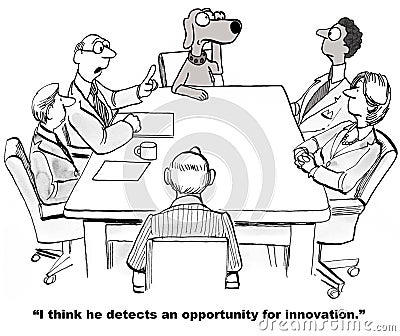 Innovation Opportunity Stock Photo