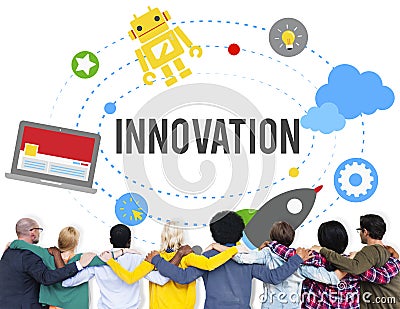 Innovation Plan Planning Ideas Launch Start Up Success Concept Stock Photo