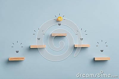 Innovation and realization conceptual image Stock Photo