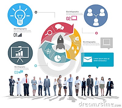 Innovation Start Up Success Growth Concept Stock Photo