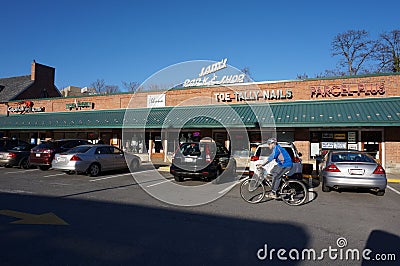 Innovative Sams Park & Shop Editorial Stock Photo