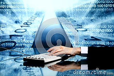 Input data Stock Photo