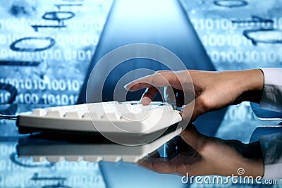 Input data Stock Photo