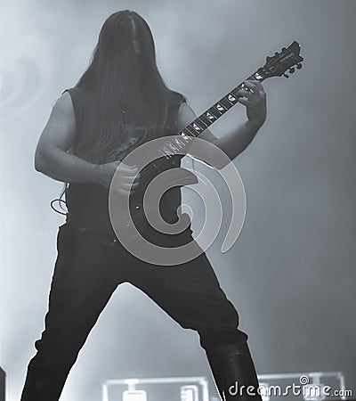 Inquisition black metal band live in concert 2016 Editorial Stock Photo