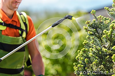 Insecticide Garden Equipment Stock Photo