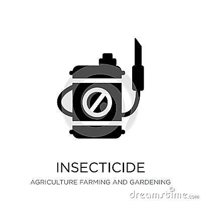 insecticide icon in trendy design style. insecticide icon isolated on white background. insecticide vector icon simple and modern Vector Illustration