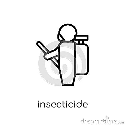 Insecticide icon from Agriculture, Farming and Gardening collect Vector Illustration