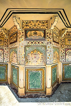 Amer or Amber fort, Rajasthan, India Stock Photo