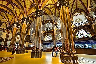 Victoria Terminus, Mumbai, India Editorial Stock Photo