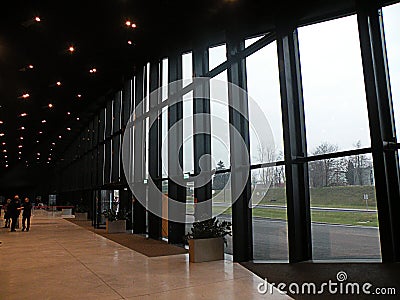 Inside Congres center in Poland Editorial Stock Photo