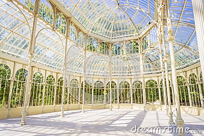 Inside the Crystal Palace Stock Photo