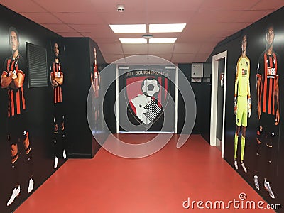 Bournmouth Football Club Editorial Stock Photo