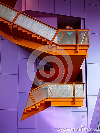 Inside The Lowry Theatre, Manchester Editorial Stock Photo