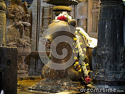 Inside the Menakshi Temple Madurai Editorial Stock Photo