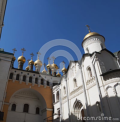Inside the Moscow Kremlin, Moscow, Russian federal city, Russian Federation, Russia Stock Photo
