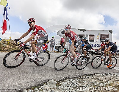 Inside the Peloton Editorial Stock Photo