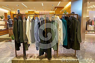 Inside Rinascente in Rome Editorial Stock Photo