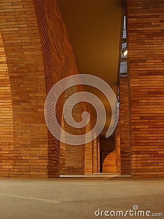 Inside Roman Museum Editorial Stock Photo