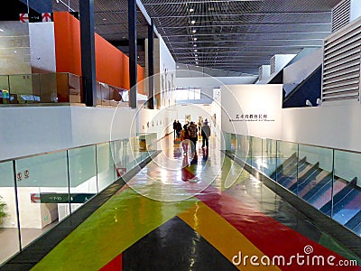 Inside Shanghai World Expo China Pavilion Editorial Stock Photo