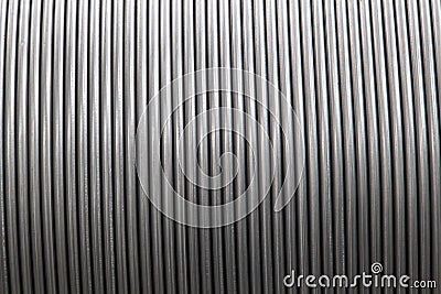 Inside view of cored wire Stock Photo