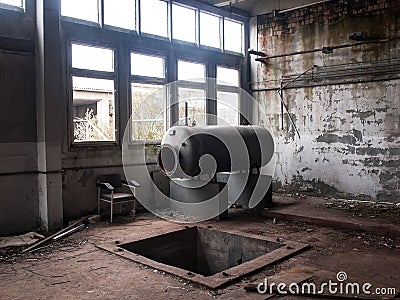 Insight into deserted places Stock Photo