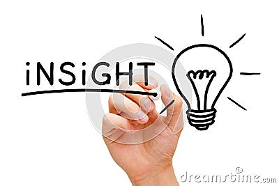 Insight Light Bulb Concept Stock Photo