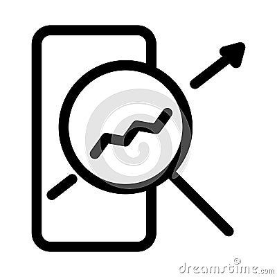 Inspect Isolated Fill Vector icon which can easily modify or edit as you want Vector Illustration