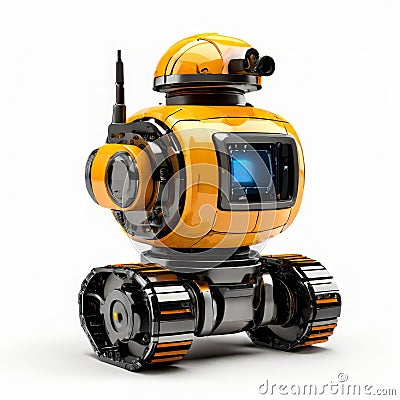 inspection robot a robot used for inspecting and monitoring inf Stock Photo