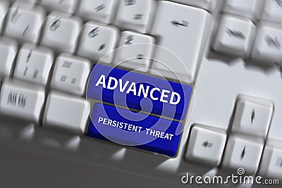 Inspiration showing sign Advanced Persistent Threat. Word for unauthorized user gains access to a system Stock Photo