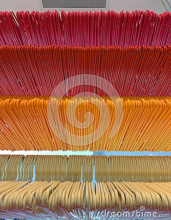 Inspirational image of unity and teamwork. Artistic and Very Creative abstract of colorful objects. Stock Photo