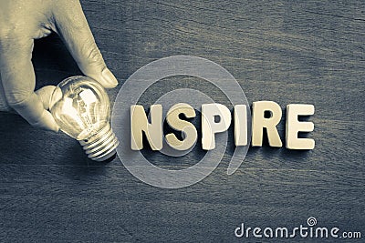 Inspire Bulb Stock Photo