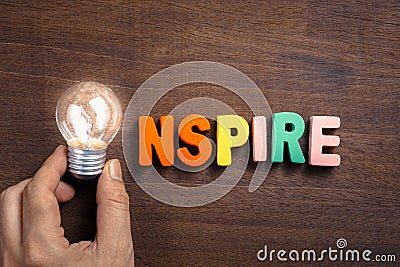 Inspire Bulb Stock Photo