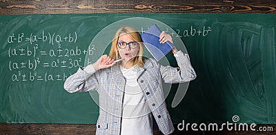 Inspired work harder or pursue particular goal. Learn be inspiring teacher. Inspiring educator spark motivation. Looking Stock Photo