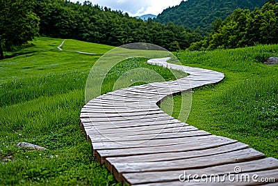 Inspiring journey, path less traveled, finding your way encourages us to forge our own path, even if itâ€™s the harder one Stock Photo