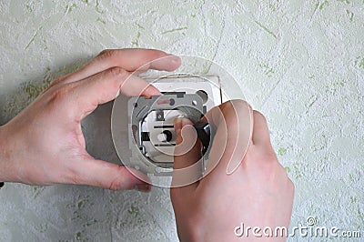 Install a Dimmer Light Switch. Dimmer switches allow you to set the mood, as well as help save on electricity and extend the life Stock Photo