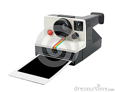 Instant camera Stock Photo